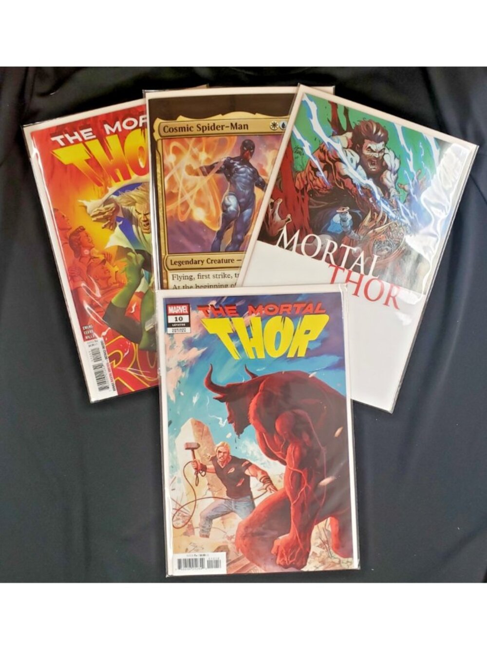 Mortal Thor #10 Prestige 4 Book Variant A B C  Peralta 1:25 Incentive Set Marvel